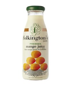 Folkingtons Juices Mango Glass Bottle 250ml Pack of 12 (FU463)