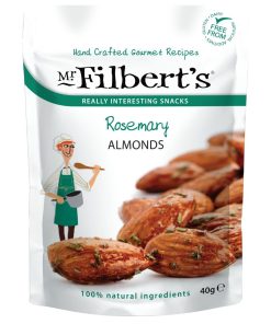 Mr Filberts Rosemary Almonds 40g Pack of 20 (FU478)
