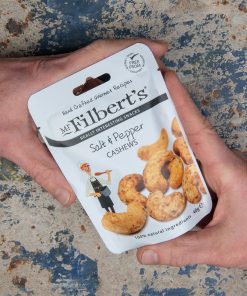 Mr Filberts Salt and Pepper Cashews 40g Pack of 20 (FU479)