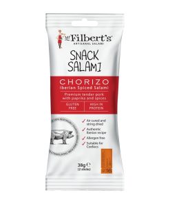 Mr Filberts Snack Salami Chorizo 38g Pack of 15 (FU485)