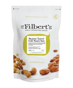 Mr Filberts Loose Serve Catering Bag Mexican Sweet Chilli Nuts 2-8kg (FU486)