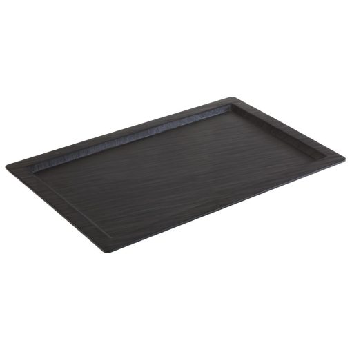 APS Slate Effect Melamine Tray with Rim GN 1-1 (GN563)
