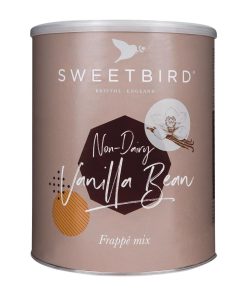 Sweetbird Vanilla Bean Frappé Mix vegan 2kg Tin (DX600)
