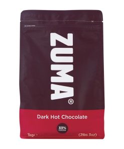 Zuma Dark Hot Chocolate 33 Cocoa 1kg Bag (DX612)