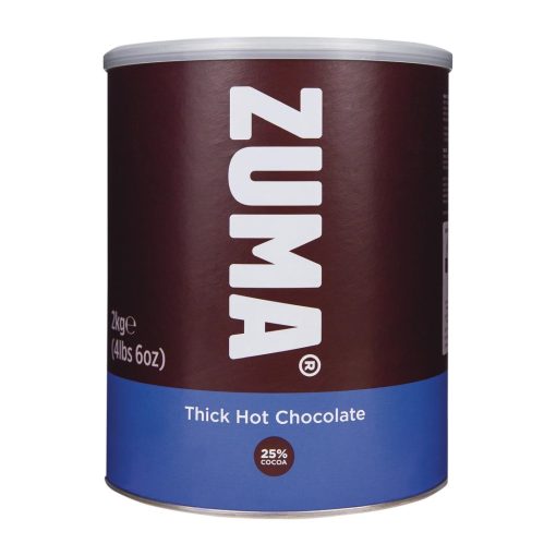 Zuma Thick Hot Chocolate 25 Cocoa 2kg Tin (DX617)