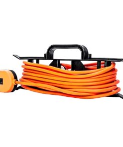 Status Heavy Duty Extention Socket Lead with Orange Plug 10m (DZ475)
