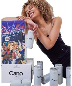 Cano Water Sparkling Cans 330ml Pack of 24 (FU937)