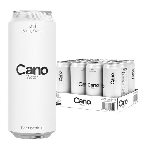 Cano Water Still Resealable 500ml Pack of 12 (FU938)