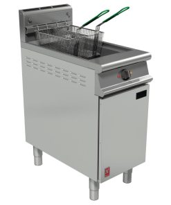 Falcon Dominator Plus Twin Basket Fryer and Fryer Angel Natural Gas (FW754-N)