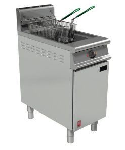 Falcon Dominator Plus Twin Basket Gas Fryer with Filtration and Fryer Angel Propane Gas (FW756-P)