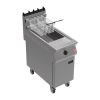 Falcon F900 Twin Basket Fryer with Fryer Angel on Castors Propane Gas (FW771-P)