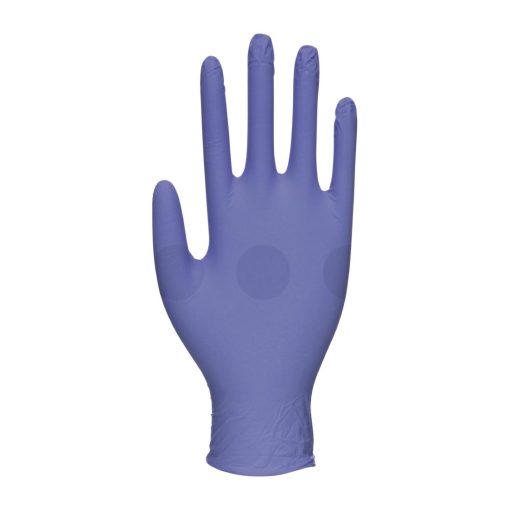 Biotouch Single Use Glove Violet Blue Nitrile Powder Free Size Large Pack of 100 (FW844-L)