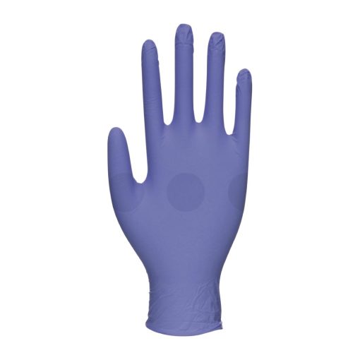 Biotouch Single Use Glove Violet Blue Nitrile Powder Free Size Small Pack of 100 (FW844-S)