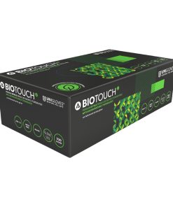 Biotouch Single Use Glove Black Nitrile Powder Free Size Medium Pack of 100 (FW845-M)