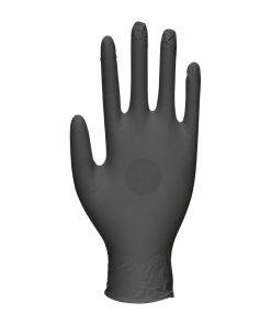Biotouch Single Use Glove Black Nitrile Powder Free Size Ssmall Pack of 100 (FW845-S)