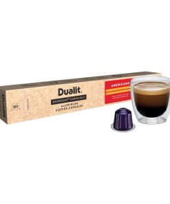 Dualit Americano Aluminium Coffee Capsules Pack of 10 (FX180)