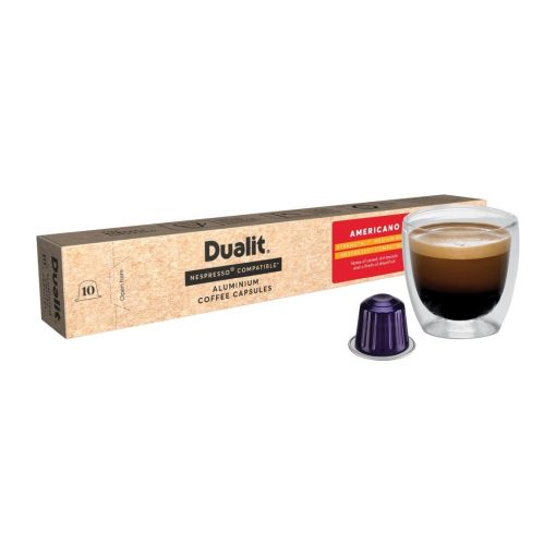 Dualit Americano Aluminium Coffee Capsules Pack of 10 (FX180)