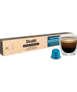 Dualit Decaf Aluminium Coffee Capsules Pack of 10 (FX183)