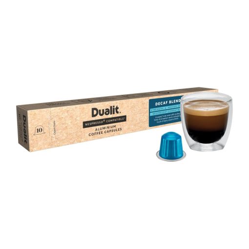 Dualit Decaf Aluminium Coffee Capsules Pack of 10 (FX183)