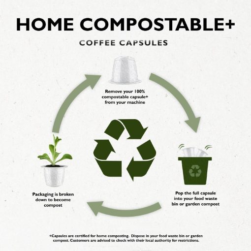 Dualit Americano Home Compostable Capsules Pack of 10 (FX185)