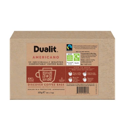 Dualit Americano Compostable Coffee Bags Pack of 40 (FX186)