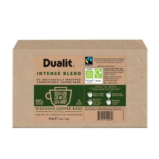 Dualit Intense Compostable Coffee Bags Pack of 40 (FX187)