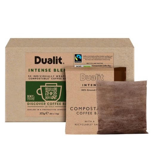 Dualit Intense Compostable Coffee Bags Pack of 40 (FX187)