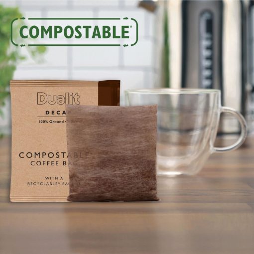 Dualit Decaf Compostable Coffee Bags Pack of 40 (FX189)