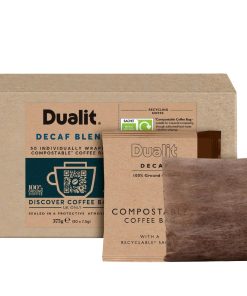 Dualit Decaf Compostable Coffee Bags Pack of 40 (FX189)