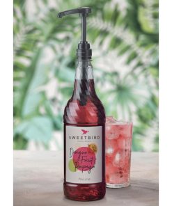 Sweetbird Dragonfruit and Papaya Syrup 1Ltr Bottle (GP393)