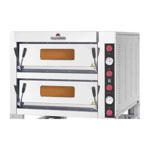 Italforni TKB2 Twin Deck Electric Pizza Oven 12 x 13 Pizzas (HP643)