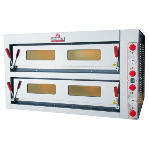 Italforni TKD2 Twin Deck Electric Pizza Oven 12 x 13 Pizzas (HP647)