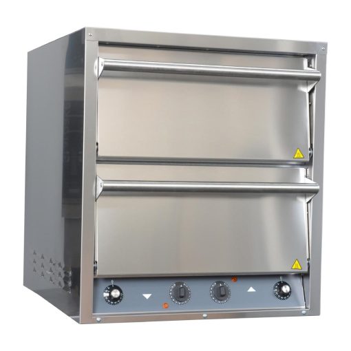 Italforni IT2-2 Twin Door Pizza Oven with Four Cooking Decks (HP650)