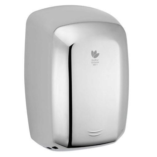 Dryflow G-Force MKII Hand Dryer with HEPA Filter Polished Chrome (HP923)