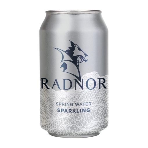 Radnor Sparkling Spring Water Cans 330ml Pack of 24 (HP973)