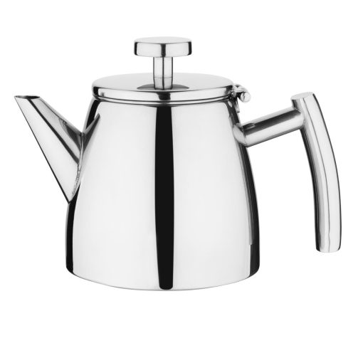 Olympia Conical Insulated Stainless Steel Teapot with Filter 350ml (DP600)