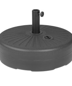 Bolero Black Plastic Parasol Base 40Ltr filled (DZ884)