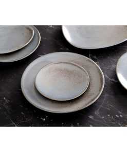 Olympia Ember Blue Triangle Plates 308x255mm Pack of 4 (FU176)