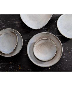 Olympia Ember Blue Triangle Plates 308x255mm Pack of 4 (FU176)