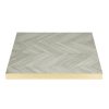 Bolero Pre-Drilled Table Top Chevron Design 700mm (FU512)