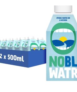 NOBL Spring Water Cartons 500ml Pack of 12 (FX198)