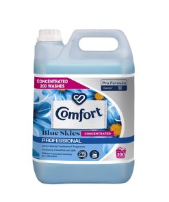 Comfort Pro-Formula Concentrated Fabric Softener Blue Skies 5Ltr Pack of 2 (GL958)