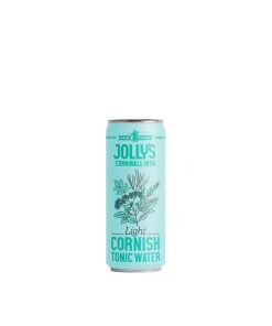 Jollys Cornish Tonic Water Light Cans 200ml Pack of 24 (HN946)