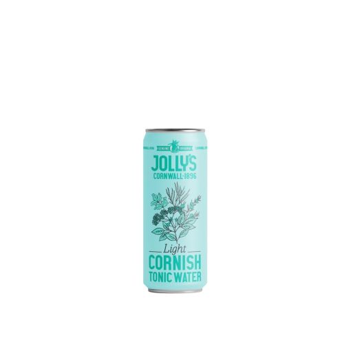 Jollys Cornish Tonic Water Light Cans 200ml Pack of 24 (HN946)