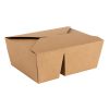 Colpac Two Compartment Food Container Medium 380-670ml Pack of 200 (HP697)