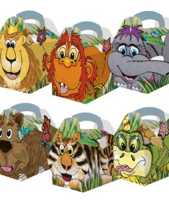 Colpac Jungle Lion Childrens Meal Boxes Pack of 250 (HP699)