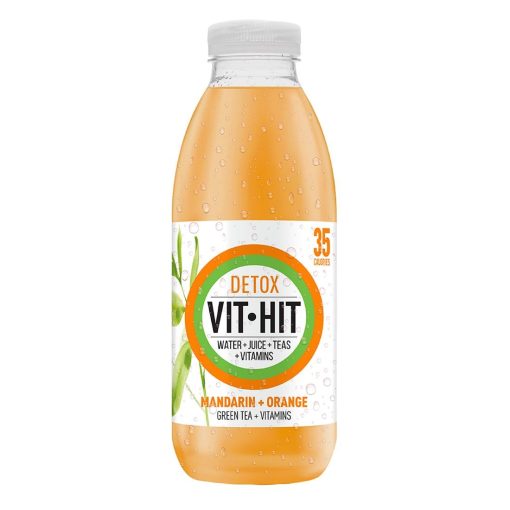 VITHIT Mandarin Detox Vitamin Water 500ml Pack of 12 (HS824)