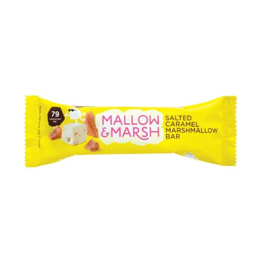 Mallow and Marsh Marshmallow Salted Caramel Bars 35g Pack of 12 (HS834)