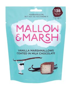 Mallow and Marsh Vanilla Marshmallow Pouches 100g Pack of 6 (HS837)