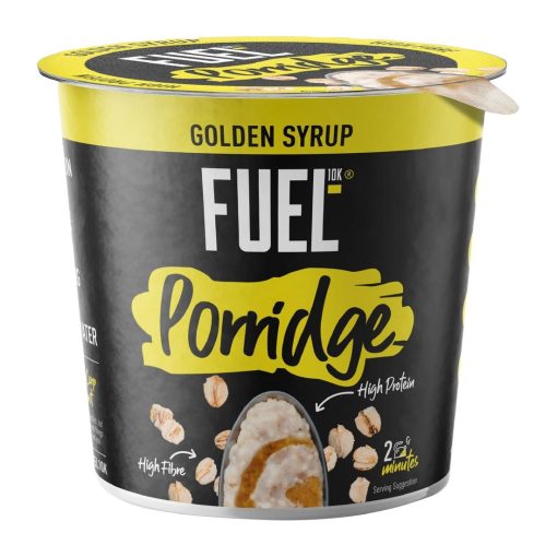 FUEL 10K Golden Syrup Porridge Pots 70g Pack of 8 (HS845)